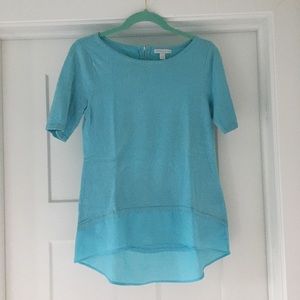 Blue short sleeve